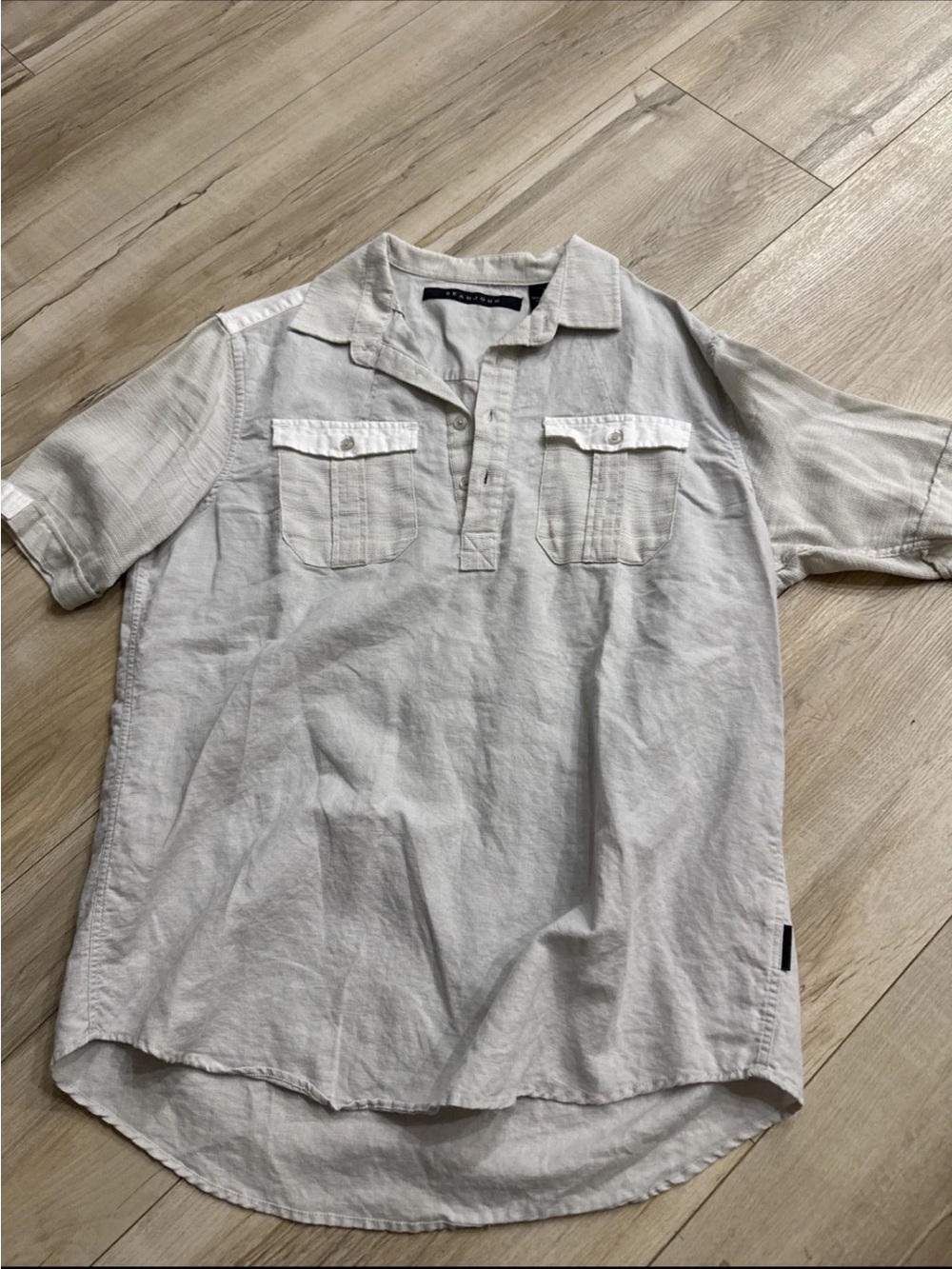 Sean John Men's Short-Sleeve Collar Pullover